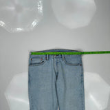 505 Levis Jeans - 34W 30L Light Wash Denim
