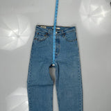 501 Levis Jeans - 26W UK 6 Blue Denim