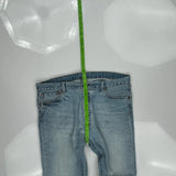 501 Levis Jeans - 36W 30L Light Wash Denim