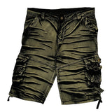 Unbranded Cargo Shorts - 36W 12L Khaki Cotton