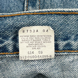 Made In USA Levis 550 Jeans - 36W US 14 Blue Cotton