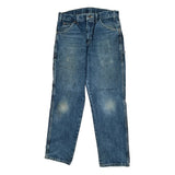 Dickies Double Knee Carpenter Jeans - 36W 29L Blue Cotton