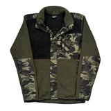 Age 18-20 The North Face Camo Denali Fleece Jacket - 2XL Green Polyester