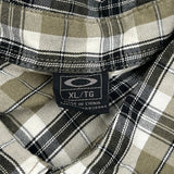 Oakley Checked Shirt - XL Black Cotton