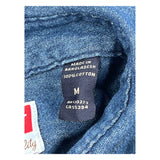 Wrangler Denim Shirt - Medium Blue Cotton