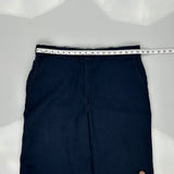 Dickies Shorts - 37W 12L Navy Polyester Blend