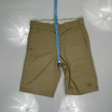 Dickies Shorts - 32W 12L Khaki Cotton