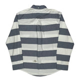 Tommy Hilfiger Striped Shirt - XL Gray Cotton
