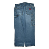 Dickies Carpenter Jeans - 38W 30L Blue Cotton