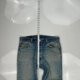 501 Levis Jeans - 34W 29L Blue Cotton