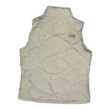 550 Fill The North Face Gilet - Large Cream Polyester