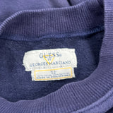 Made In USA Guess Graphic Sweatshirt - XL Blue Cotton