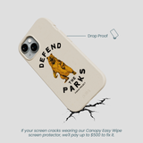 London Fog Defend the Parks iPhone 15 Case