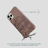 Chocolate Brown Desert Run iPhone 11 Pro Case
