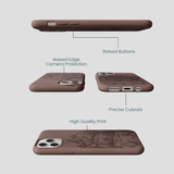 Chocolate Brown Desert Run iPhone 11 Pro Case