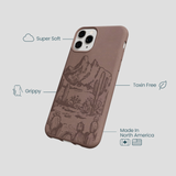Chocolate Brown Desert Run iPhone 11 Pro Case
