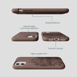 Chocolate Brown Desert Run iPhone 11 Case