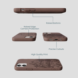 Chocolate Brown Desert Run iPhone 12 Mini Case