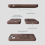 Chocolate Brown Desert Run iPhone 13 Mini Case