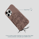 Chocolate Brown Desert Run iPhone 13 Pro Case