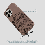 Chocolate Brown Desert Run iPhone 15 Pro Max Case