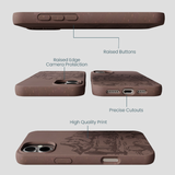 Chocolate Brown Desert Run iPhone 16 Plus Case