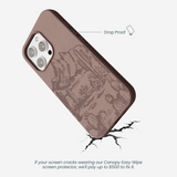Chocolate Brown Desert Run iPhone 16 Pro Max Case