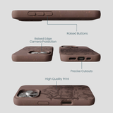 Chocolate Brown Desert Run iPhone 16 Pro Case