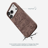 Chocolate Brown Desert Run iPhone 17 Pro Case