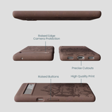 Chocolate Brown Desert Run Google Pixel 7a Case
