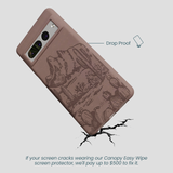 Chocolate Brown Desert Run Google Pixel 7 Pro Case