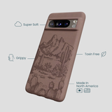 Chocolate Brown Desert Run Google Pixel 8 Pro Case