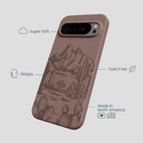 Chocolate Brown Desert Run Google Pixel 9 Pro XL Case