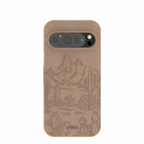 Chocolate Brown Desert Run Google Pixel 9/9 Pro Case