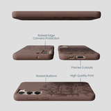 Chocolate Brown Desert Run Samsung Galaxy S23+(Plus) Case