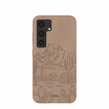 Chocolate Brown Desert Run Samsung Galaxy S24 Case