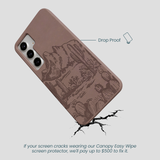 Chocolate Brown Desert Run Samsung Galaxy S25+(Plus) Case