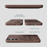 Chocolate Brown Desert Run Samsung Galaxy S25+(Plus) Case