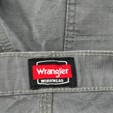 Wrangler Cargo Trousers - 39W 30L Grey Cotton
