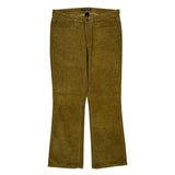 Polo By Ralph Lauren Cord Pants - 34″ Waist Brown Cotton