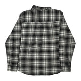 Trout Run Woolrich Checked Flannel Shirt - XL Black & White Cotton