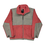 Age 12-13 Denali The North Face Fleece Jacket - Large Pink Polyester