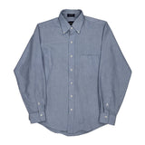 Gant Shirt - Medium Blue Cotton Blend