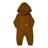 Age 6 Months Carhartt Playsuit - 4XS Brown Cotton