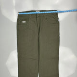 Unbranded Cargo Pants - 38″ Waist Green Cotton