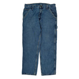 Unbranded Carpenter Pants - 32W 30L Blue Cotton