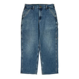 Carhartt Double Knee Carpenter Jeans - 34W 28L Blue Cotton