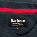 International Barbour Sweatshirt - Medium Navy Cotton