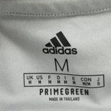 D.C. United Adidas Football Shirt - Medium Grey Polyester