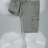Levis Cargo Shorts - 34W 10L Grey Cotton
